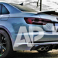 Audi 'RS4 Look' A4 S4 RS4 B9 Saloon Gloss Black M4 Style Boot Lip Spoiler 2016+