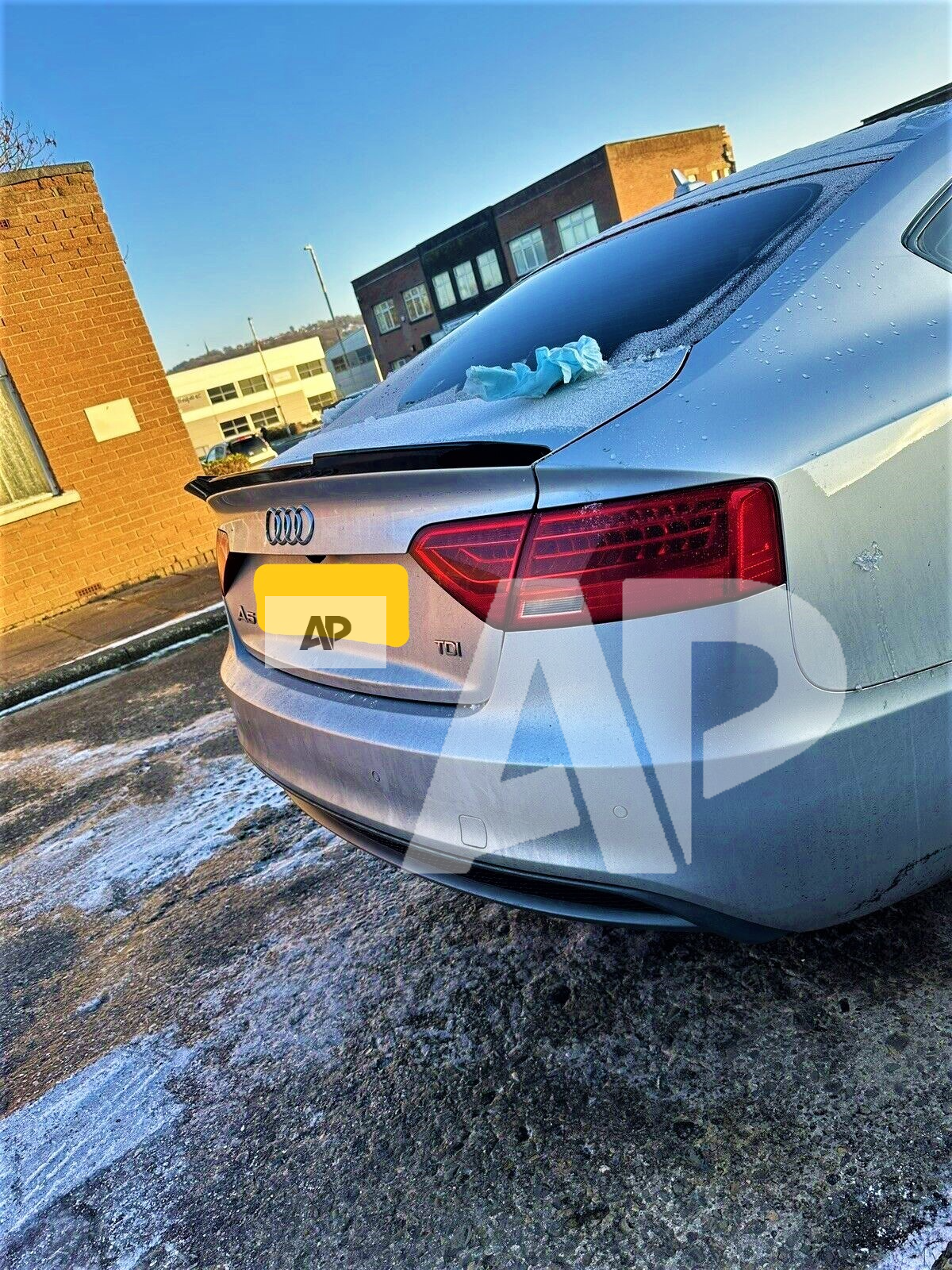 Audi 'RS5 Look' A5 S5 RS5 B8 8T8 2door/4door Carbon Fibre Boot Lip Spoiler 09-16