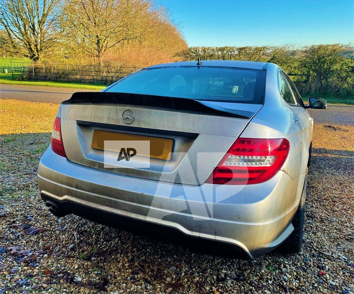 Mercedes C Class Coupe 'C63 AMG Style' W204 Gloss Black Ducktail Spoil –  Auto Perfectionists UK