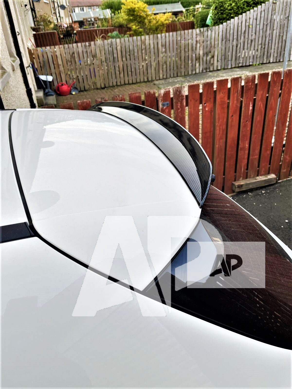 Mercedes 'A35 A45 AMG Style' A Class W176 Gloss Black Roof Lip Spoiler 2012-2018